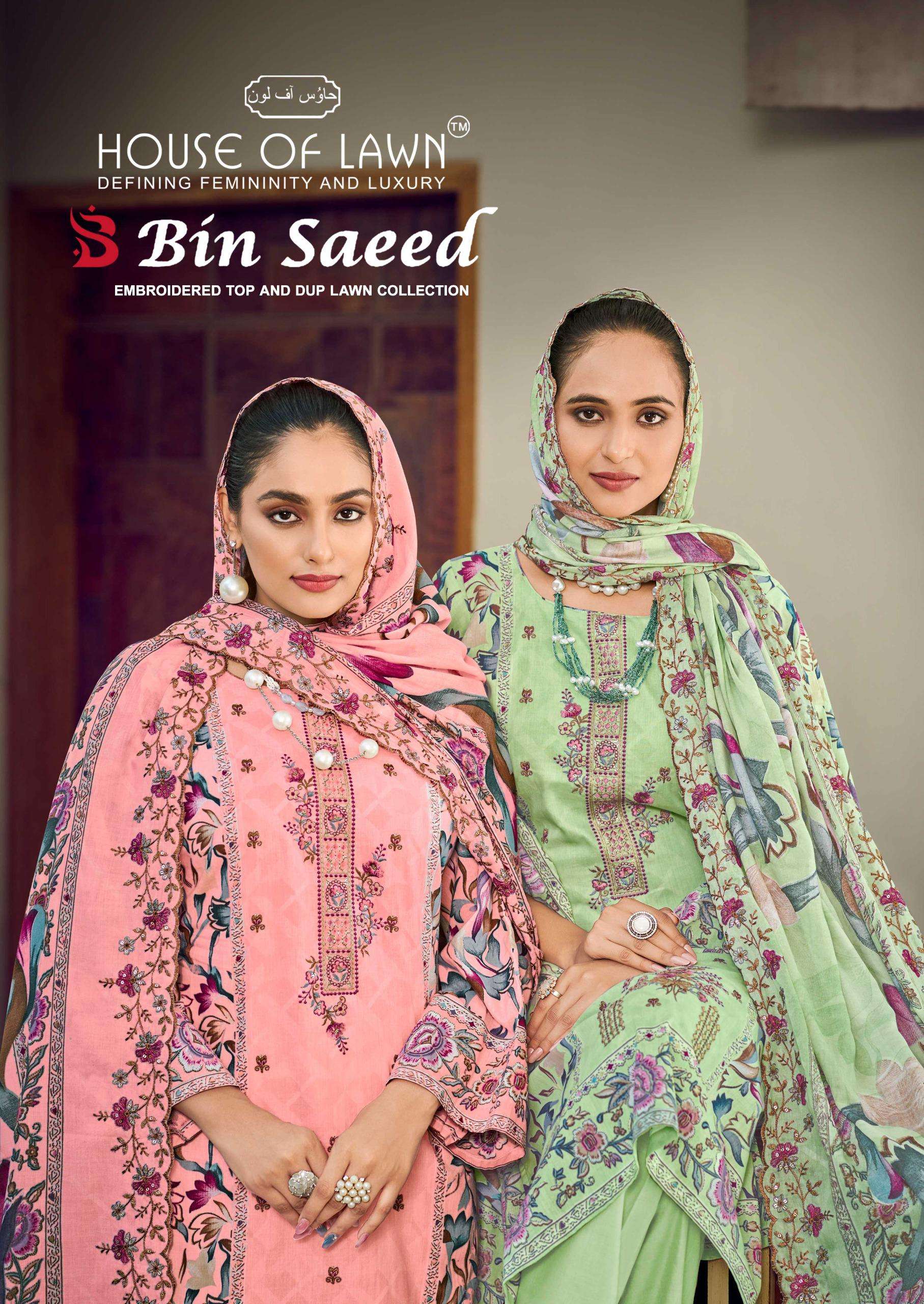 BIN SAEED TOP&DUP WORK SunShine by House of Lawn